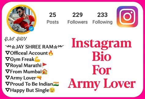 Add a Call to Action. . Instagram bio for army wife